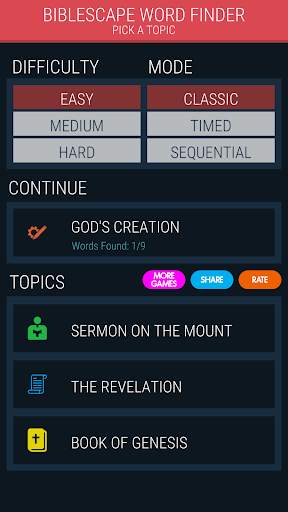 Bible Word Search Finder - Biblescape screenshot 1