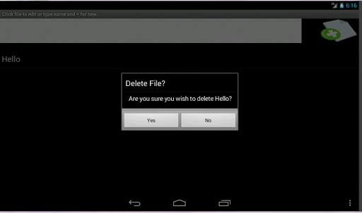 A Simple Notepad. screenshot 7