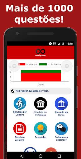 Simulado Português para Concursos скриншот 1