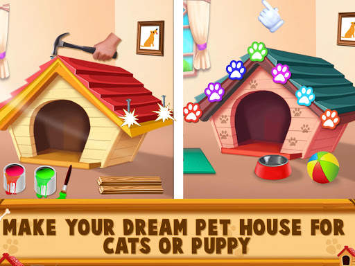 My Pet House Story - Pet Puppy Daycare games screenshot 3