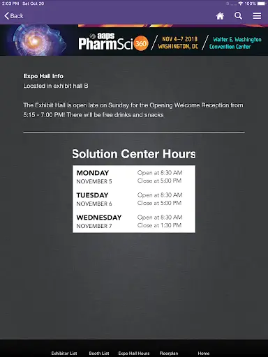 AAPS PharmSci 360 screenshot 9