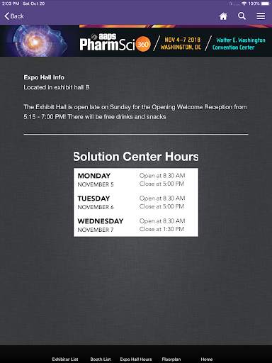 AAPS PharmSci 360 screenshot 9