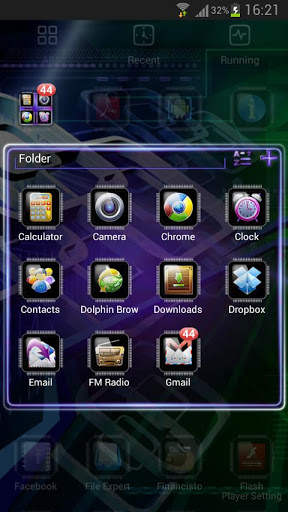 Tech GO Launcher EX Theme screenshot 3