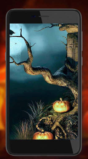 Halloween Scary Night Live Wallpaper screenshot 3
