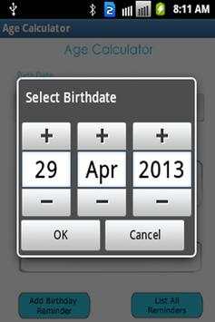 Age Calculator screenshot 2