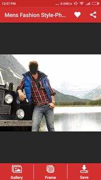Men Fashion Style Photo Montage screenshot 4