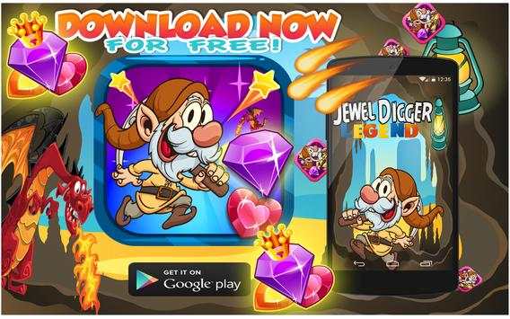 Jewel Digger Legend screenshot 1