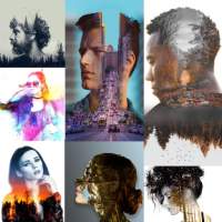 Split Picture blender editor – Auto Photo mix logo