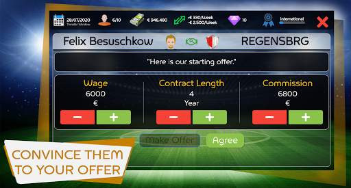 Mobile Football Agent - Soccer Player Manager 2021 screenshot 4