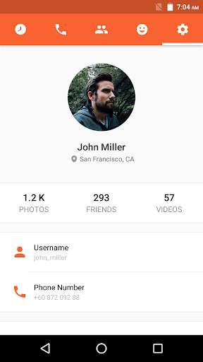 Messenger App - Material UI Template screenshot 4