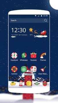 2018 Christmas Snow Theme screenshot 1