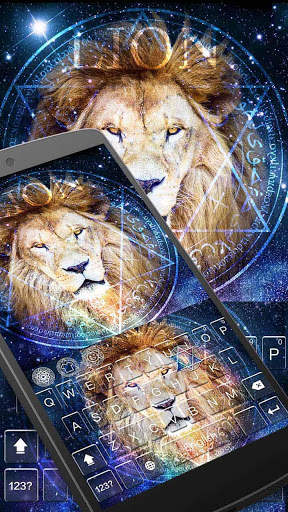 King Lion(Leo) Keyboard Theme скриншот 3