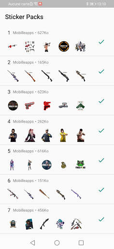 FreFire 🔥 Stickers WAStickersApps F🔥F 2021 screenshot 1