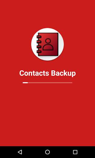 Contacts Backup screenshot 1