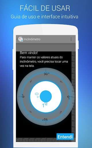 Inclinômetro - Nível bolha screenshot 1
