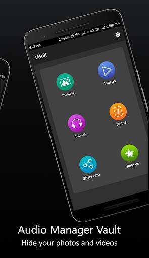 Audio Manager : Hide photo,video, Gallery lock screenshot 3
