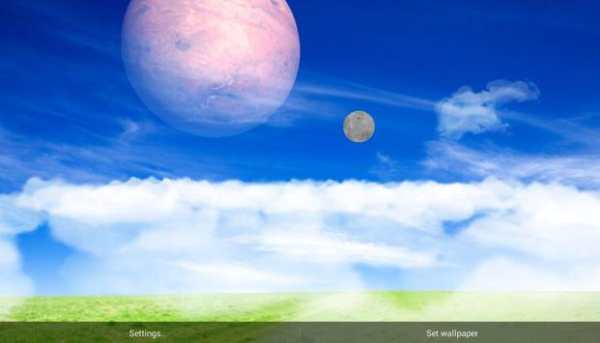 Blue Sky Live Wallpaper screenshot 8