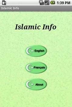 Islamic Info Lite screenshot 1