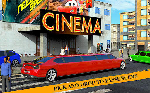 Luxury Limo Simulator 2020 : City Drive 3D screenshot 1