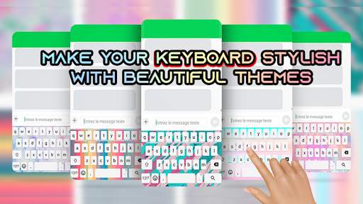 Pastel Keyboard Theme-Pastel Keyboard backgound स्क्रीनशॉट 1