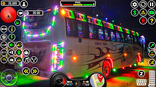 Indian Bus Drive Games 3D screenshot 2