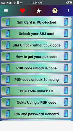 Sim Puk Code screenshot 3