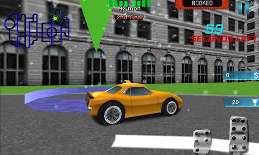 3D Santa Taxi Drive screenshot 6