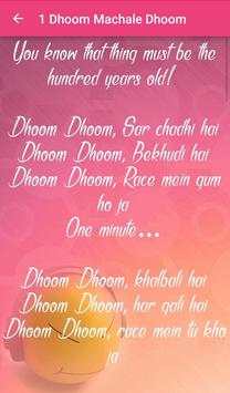 Dhoom 3 Songs Lyrics screenshot 3