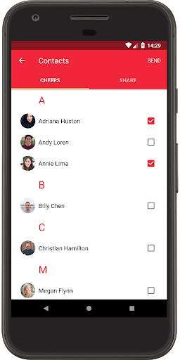 Cheers - Invite instantly. screenshot 2