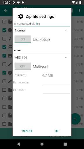 Easy Unrar Unzip & zip (noads) screenshot 8