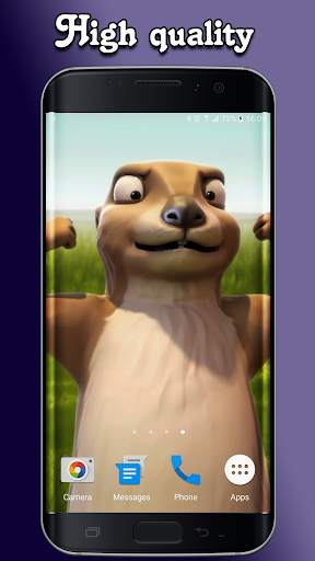 Funny Beaver Live Wallpaper screenshot 2