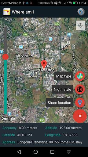 Where am I - My GPS position screenshot 2