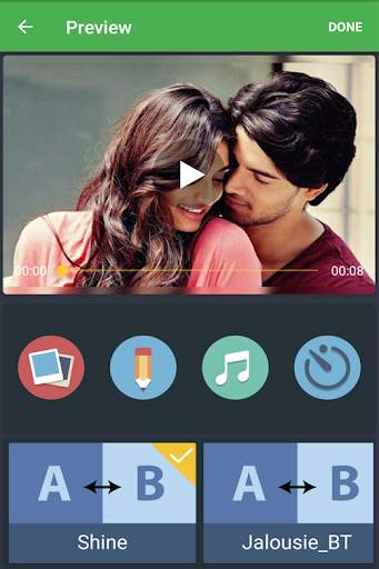 Love video maker with music screenshot 2