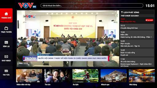 VOVTV cho TV Thông minh screenshot 1