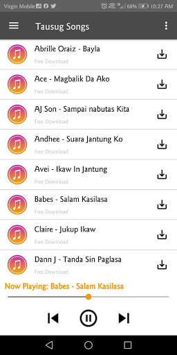 Tausug Song screenshot 2