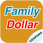 Free coupons for family dollar icon