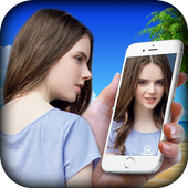 Selfie Camera Photo Frame أيقونة