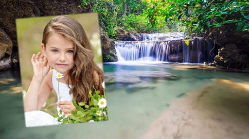 Waterfall Photo Frame 2 تصوير الشاشة