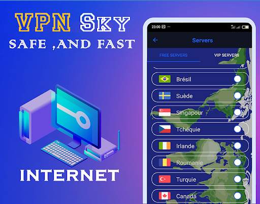 VPN Sky screenshot 1