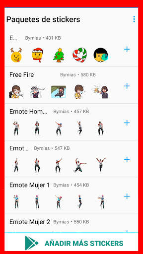 FF stickers for whastapp - WAstickerApps 2021 screenshot 1