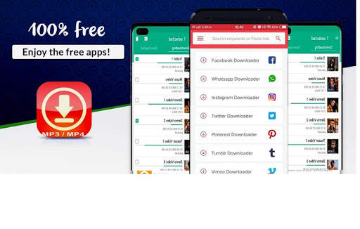 Free Music and Video Downloader screenshot 2