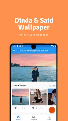 Dinda Said Wallpaper Terbaru screenshot 4