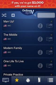 OnlineTV Remote Lite screenshot 1