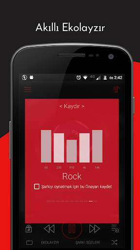 Crimson Müzik Player - MP3, Şarkı sözleri screenshot 3
