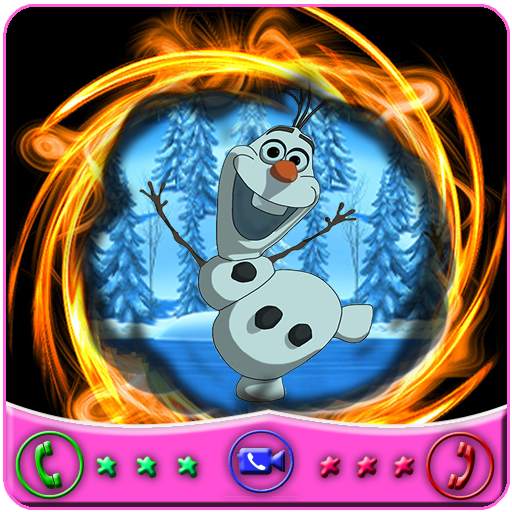 Fake call from Snowman - calling vedio 3.1