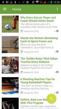 Sports training screenshot 1