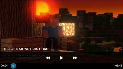 Before Monsters Come - A Minecraft video parody screenshot 4