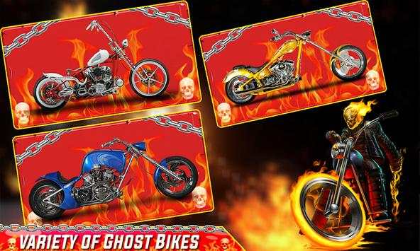 Ghost Bike Rider - Death Stunt Game screenshot 2