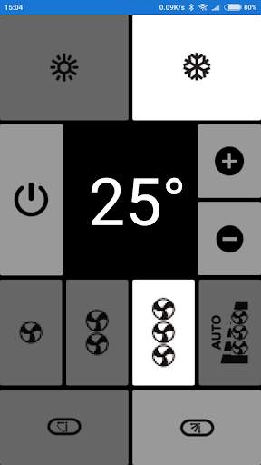Electra AC Remote, as seen in picture! NO settings screenshot 3