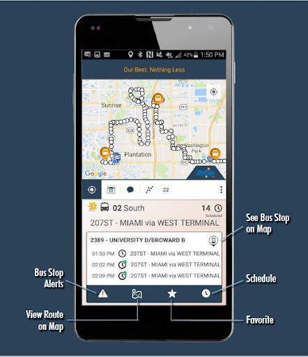 MyRide Broward screenshot 7